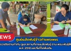 กำแพงเพชร-ศูนย์เมล็ดพันธุ์ข้าวกำแพงเพชร ตรวจติดตามกำกับ ดูแล สถานที่ขายเมล็ดพันธุ์ ตาม พรบ.พันธุ์พืช พ.ศ.2518 และที่แก้ไขเพิ่มเติม