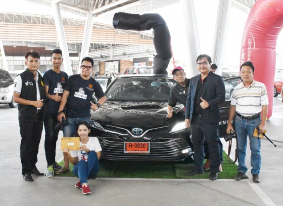 โตโยต้า กำแพงเพชร ฮั้วเฮงหลี เปิดตัวรถ  TOYOTA All New CAMRY ใหม่