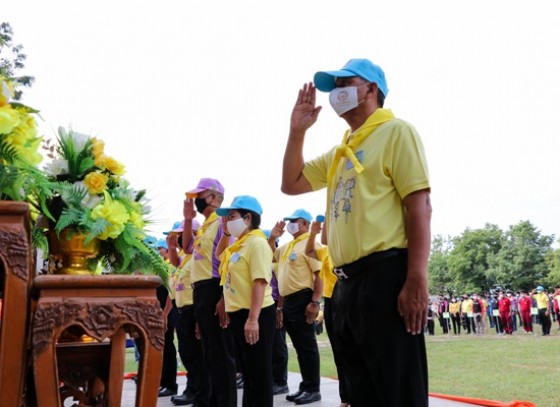 กำแพงเพชร-จังหวัดกำแพงเพชร ตรวจความพร้อมรับเหตุอุกภัย ของบุคลากร เครื่องมือ อุปกรณ์ของหน่วยงานที่เกี่ยวข้อง ร่วมทั้งสาธิตการช่วยเหลือ บนสะพานเชือก 3 เส้น