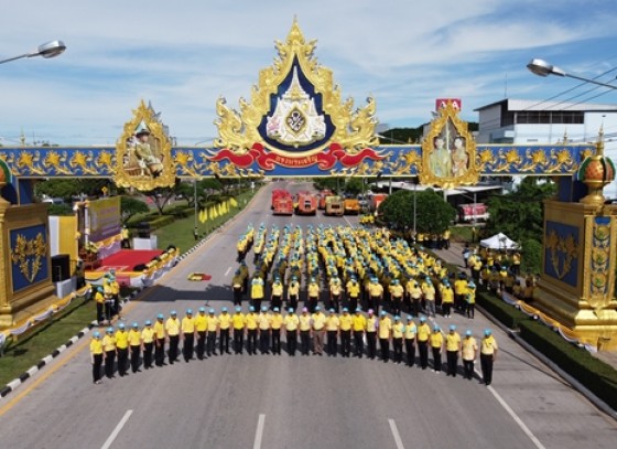 กำแพงเพชร-จังหวัดกำแพงเพชรจัดพิธีเปิดซุ้มประตูเมืองเฉลิมพระเกียรติ เนื่องในโอกาสมหามงคลพระราชพิธีบรมราชาภิเษก