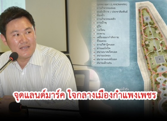 กำแพงเพชร-ผู้ว่ากำแพงเพชรเดินหน้าประชุมหารือ ดำเนินการขับเคลื่อนและพัฒนาเกาะกลางแม่น้ำปิง เพื่อเป็น จุดแลนด์มาร์ค แห่งใหม่ใจกลางเมืองกำแพงเพชร