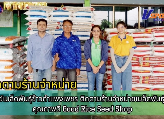 กำแพงเพชร-ศูนย์เมล็ดพันธุ์ข้าวกำแพงเพชร ติดตามร้านจำหน่ายเมล็ดพันธุ์ข้าวคุณภาพดี Good Rice Seed Shop