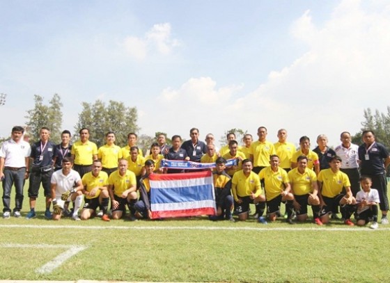 ทีมชาติไทยชุด B ขนผู้เล่นชุดใหญ่ร่วมฟาดแข้งกับทีม สิงโตเมืองกำแพง เพื่อฉลองรับตำแหน่ง ผู้ว่าราชการจังหวัดกำแพงเพชร