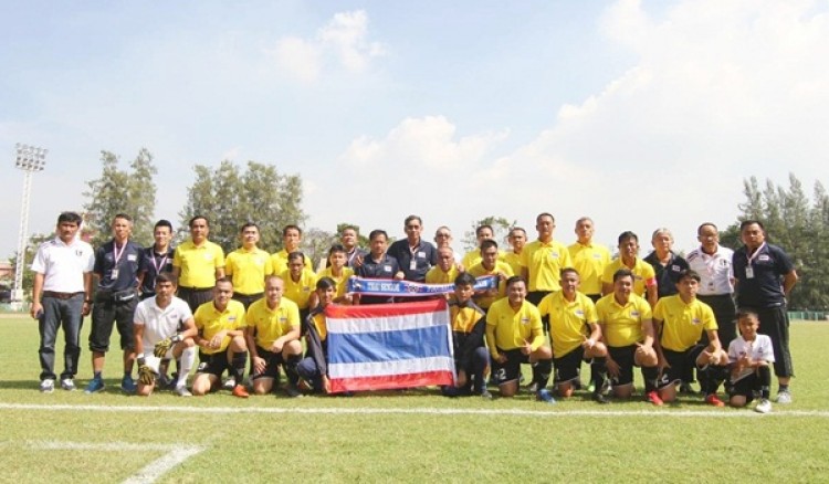 ทีมชาติไทยชุด B ขนผู้เล่นชุดใหญ่ร่วมฟาดแข้งกับทีม สิงโตเมืองกำแพง เพื่อฉลองรับตำแหน่ง ผู้ว่าราชการจังหวัดกำแพงเพชร