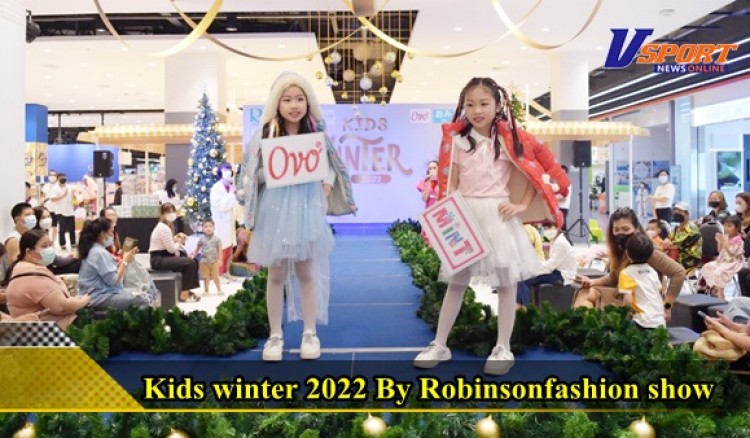 กำแพงเพชร-โรบินสัน'ทำ เพื่อ น้อง คว้าน้องนักเรียน โรงเรียนวัดคูยาง ปลุกรันเวย์สุดคูล!กับ Kids winter 2022 By Robinsonfashion show อวดเทรนด์เสื้อผ้าเด็กแห่งปี! ต้อนรับลมหนาว